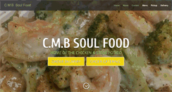 Desktop Screenshot of cmbsoulfood216.com